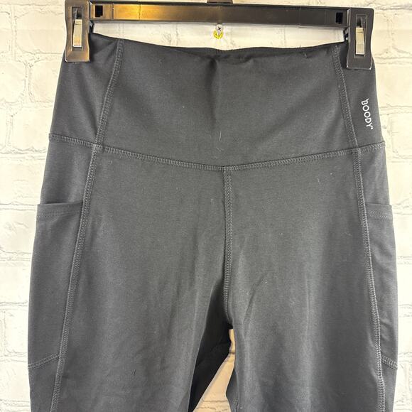 Boody Black High Waisted Full Length Leggings Womens Size S - Picture 3 of 12